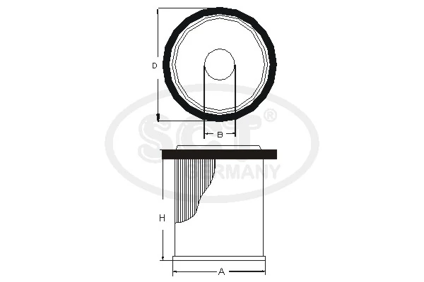 Фільтр тонкого очищення палива Renault (RVI) 7700102020 ціна, від 4.27 USD