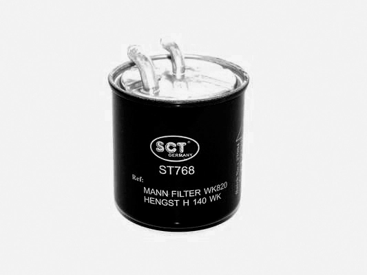 Фільтр тонкого очищення палива SCT ST768 ціна, від 13.41 USD