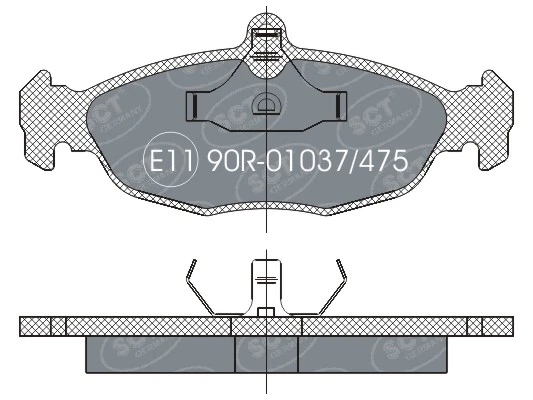 Купити 6351 Maxgear Колодки гальмівні передні, дискові