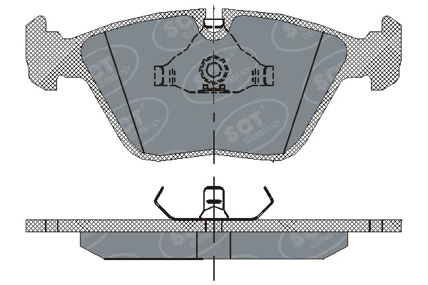 Гальмівні колодки Hexen DBS2083 ціна, від 24.36 USD