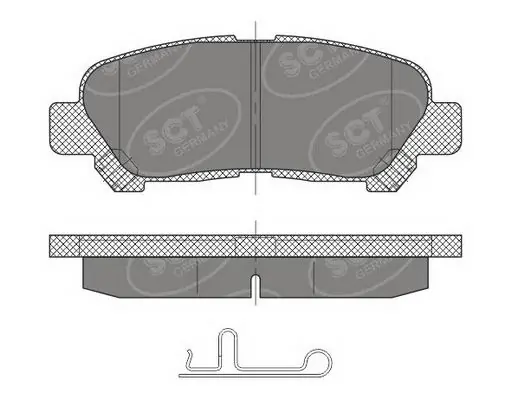 Купити T2215045L Toko cars Задні колодки