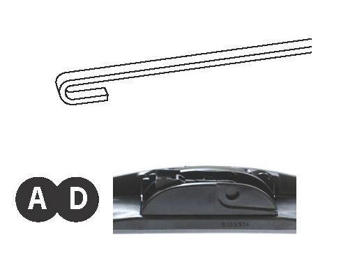 Щітка склоочисника заднього скла Suzuki Swift II седан (AH, AJ) (1989 - 2001) ціна, від 8.05 USD