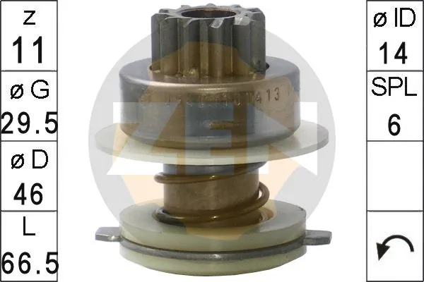 Привід стартера бендикс на ВАЗ 2108  