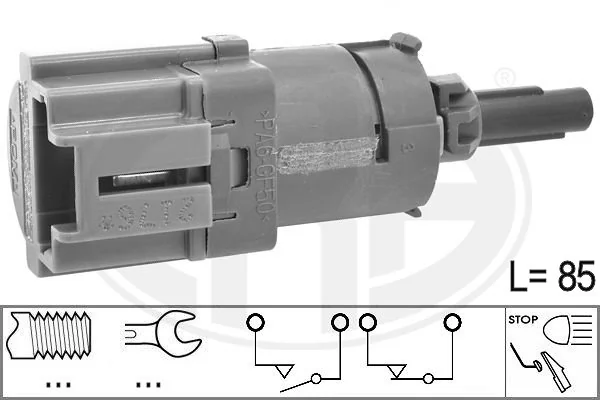 Кнопка стоп-сигналу Peugeot/Citroen 9805089880 ціна, від 6.53 USD