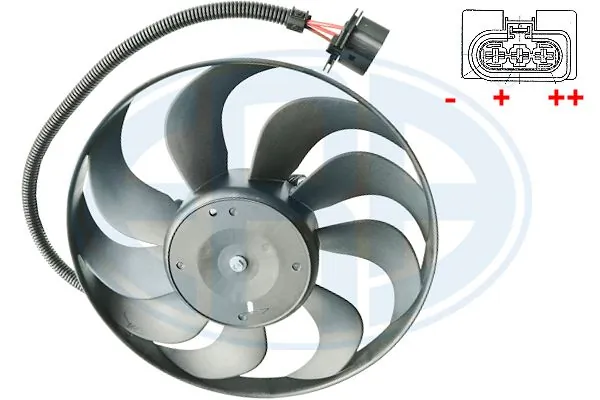 Електровентилятор радіатора на Volkswagen Golf IV 1J1