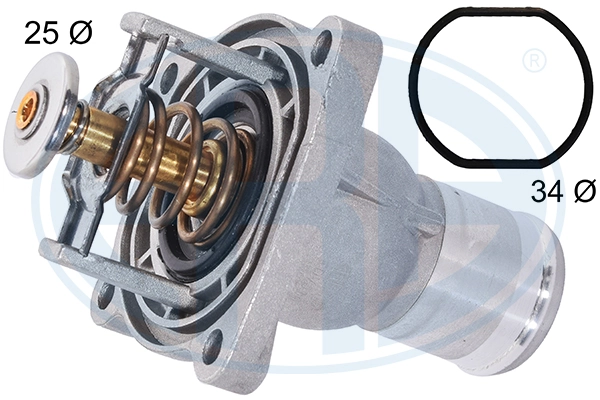 Корпус термостата TE0005 Magneti Marelli
