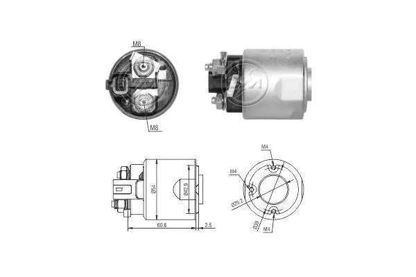 Втягуюче стартера AS/Auto Storm SS3116P