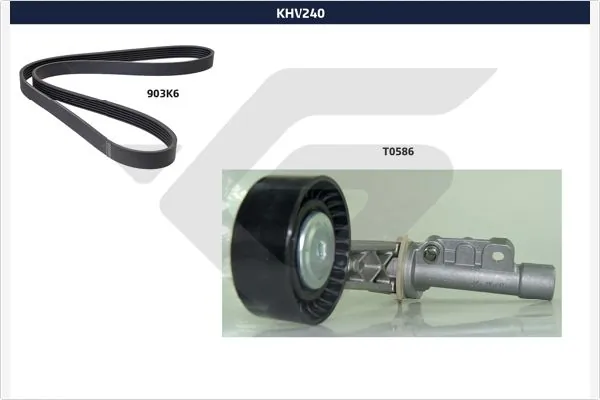 Купити 1611279180S1 Peugeot/Citroen Ремінь приводний, агрегатів, комплект