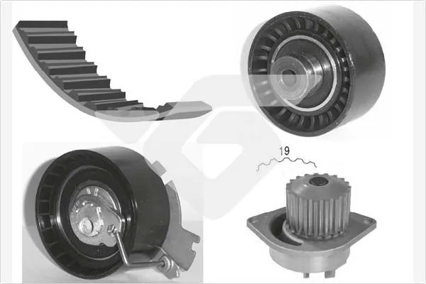 Комплект ГРМ BGA BGATB1406CPK ціна, від 98.47 USD