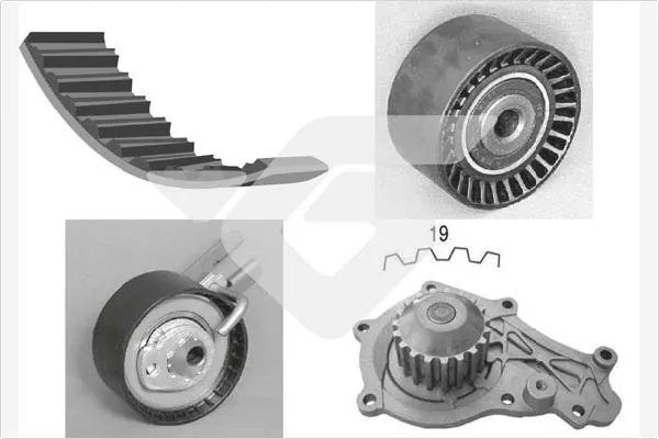 Комплект ГРМ 8550500852 Renault (RVI)