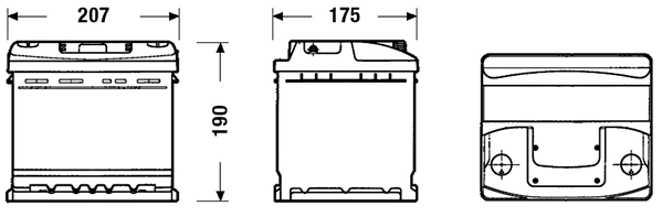 EC440 Exide Авто акумулятор