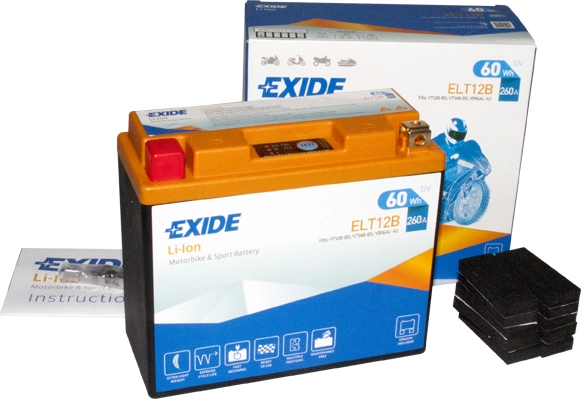 ELT12B Exide Авто акумулятор