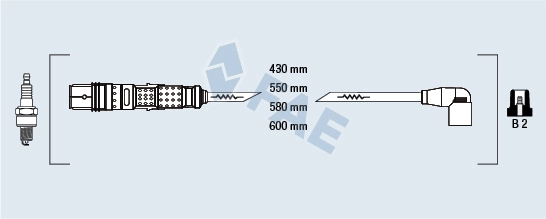 Дріт високовольтний Magneti Marelli 941319170126