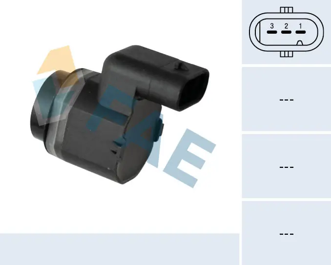 Купити 156106701 Fiat/Alfa/Lancia Датчик сигналізації парковки (парктроник), передній / задній,
