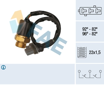 Купити T0777683 Chrysler Датчик включення вентилятора