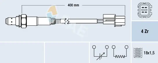 Лямбда-датчик Magneti Marelli SLV4110
