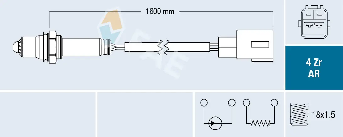 Купити Лямбда-зонд Opel Astra H L35