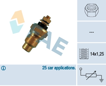 Купити 7910245553 Renault (RVI) Датчик температури охолоджуючої рідини