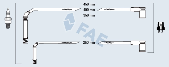 Дроти запалювання Asam 05856 ціна, від 28.06 USD
