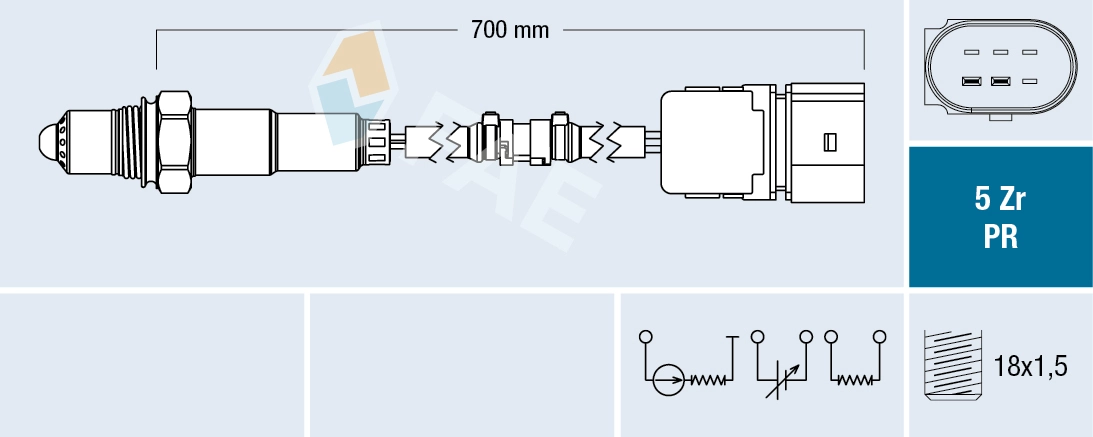 Купити 466016355189 Magneti Marelli Лямбдазонд, датчик кисню до каталізатора