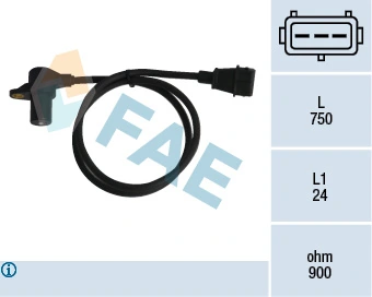 Датчик обертів колінвалу Bosch 261210115 ціна, від 8.66 USD