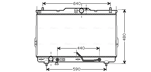 Радіатор 4050087 Polcar
