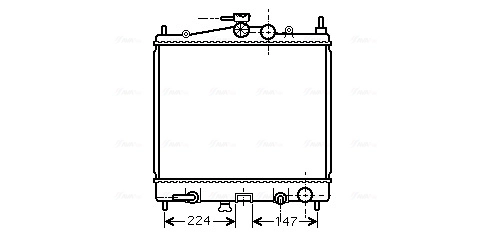 Купити 214603U500 Nissan/Infiniti Радіатор двигуна