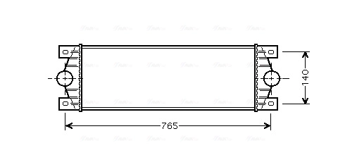 Радіатор інтеркулера Renault (RVI) 5010382814