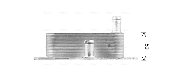 Радіатор масляний (холодильник), під фільтром AVA CR3143 ціна, від 35.02 USD