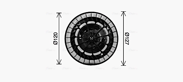 Моторчик пічки AVA BW8610AVA