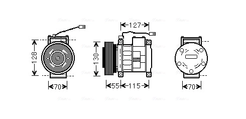 CKK071 Polcar Компресор холодоагенту