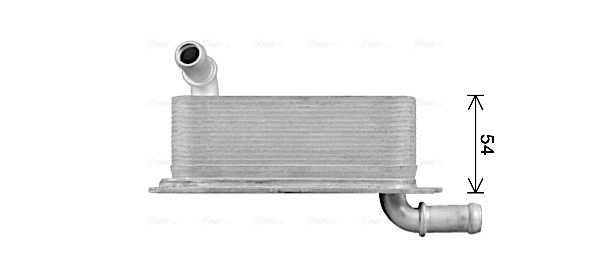 Радіатор охолодження, АКПП AVA MS3752 ціна, від 38.46 USD