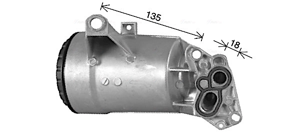 RT3660H AVA Радіатор масляний
