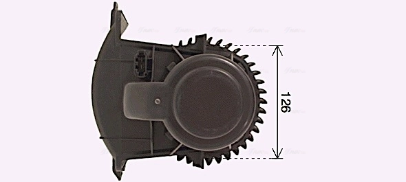 VN8411 AVA Електромотор пічки