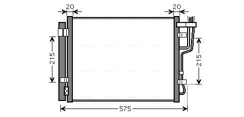 Конденсатор кондиціонера AVA KA5100D ціна, від 74.74 USD