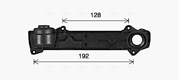 Радіатор пічки (обігрівача) AVA CN6333 ціна, від 73.16 USD