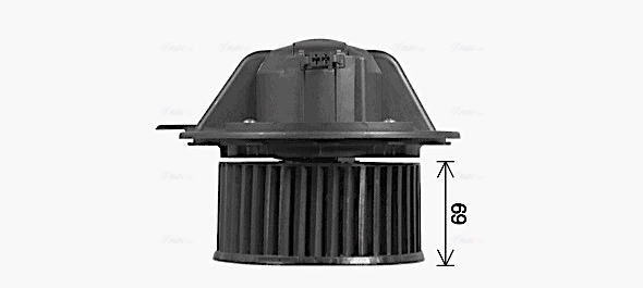 Двигун вентилятора пічки (обігрівача салону) AVA BW8454 ціна, від 59.16 USD