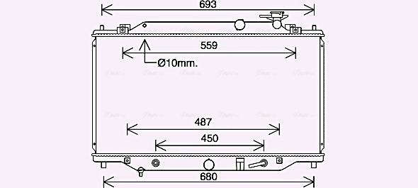 Купити PL063317 Koyorad Радіатор двигуна
