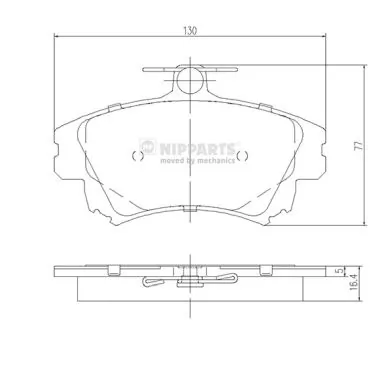 Гальмівні колодки Volvo S40 I седан (VS) (1995 - 2003) ціна, від 16.46 USD