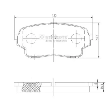 Гальмівні колодки Q-top QF0123S ціна, від 14.74 USD