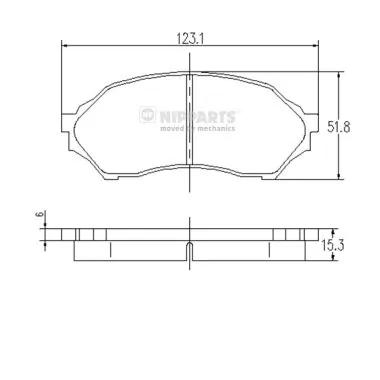 Гальмівні колодки TRW GDB3193S ціна, від 15.52 USD