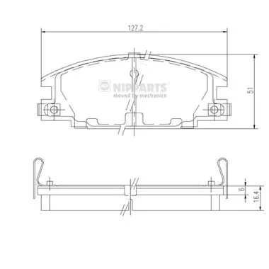 Купити 90541257 General Motors Колодки гальмівні передні, дискові