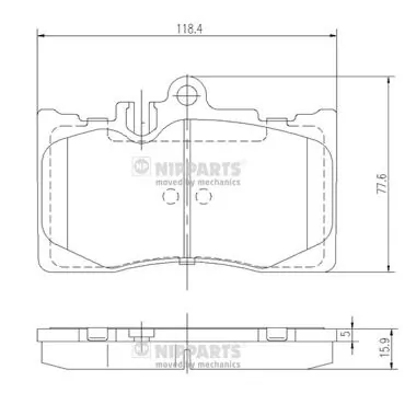 MX930 Friction Master Передні гальмівні колодки