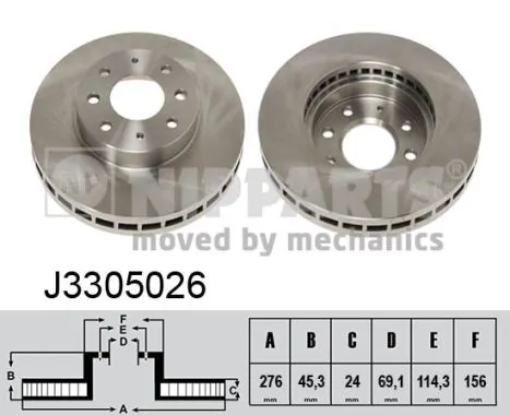 Купити MB895098 Chrysler Ротор гальмівний