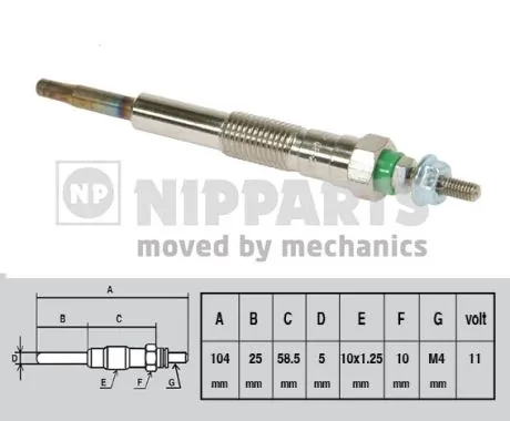 DP63 NGK Свічки розжарювання