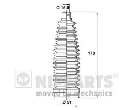 Пильник рульової тяги Lemforder LM37605 ціна, від 7.86 USD