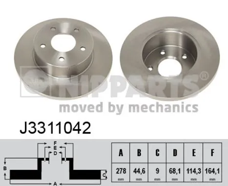 Гальмівні диски PRD5180 Protechnic