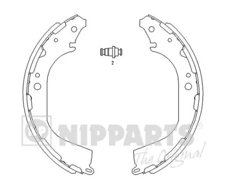 Колодки гальмові задні, барабанні Protechnic PRS0307 ціна, від 35.69 USD