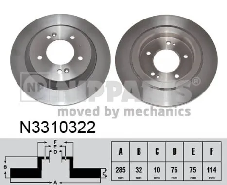 C40520ABE ABE Дискові гальма
