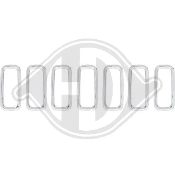 Купити 34L1052 Polcar Накладка (рамка) решітки радіатора